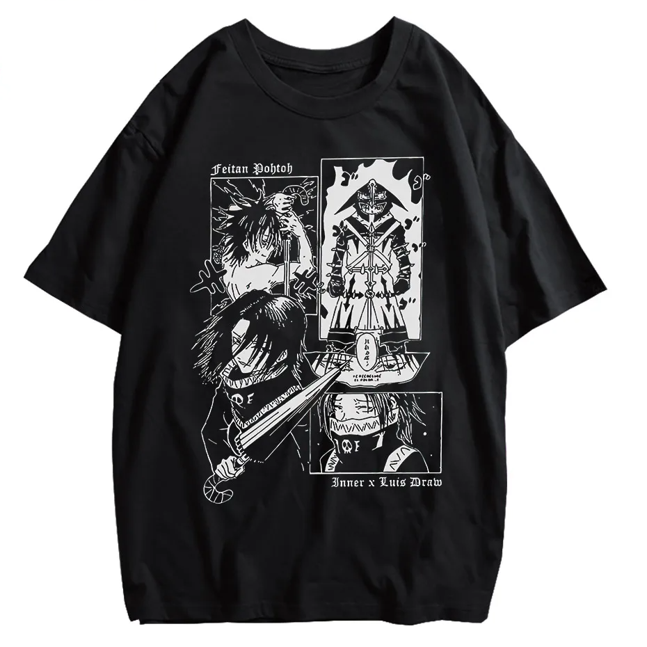 Anime Casual Cotton Short Sleeve T-Shirt