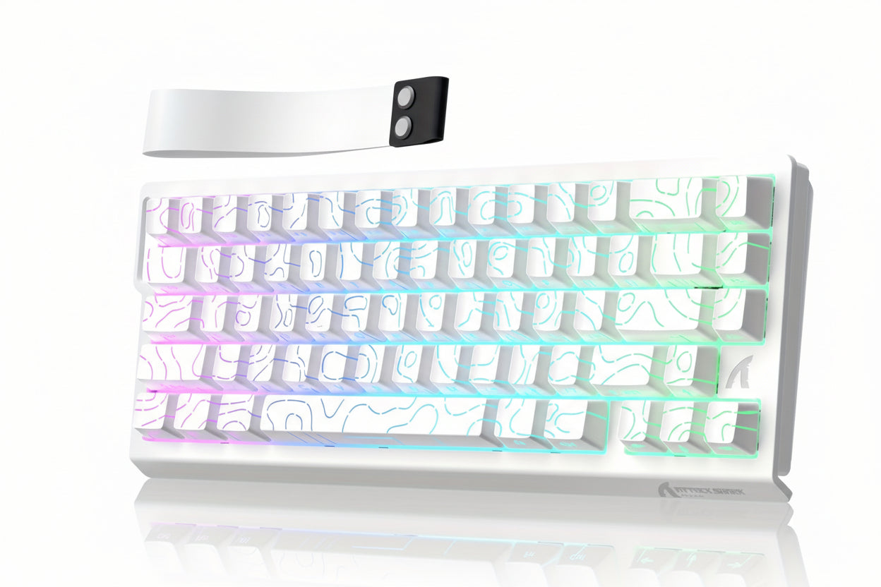 NNETM 60% Magnetic Gaming Keyboard 8KHz Rapid Trigger Wired