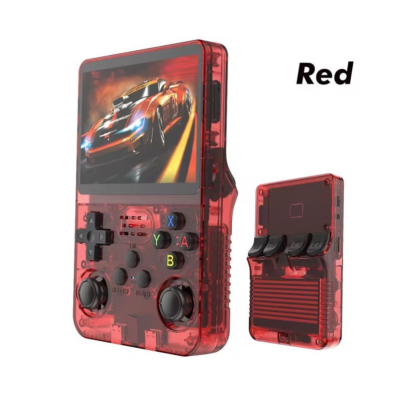 New R36S Open-Source Portable Game Console Retro Arcade Handheld Gaming Machine with 3D Dual System for Nostalgia and Portability