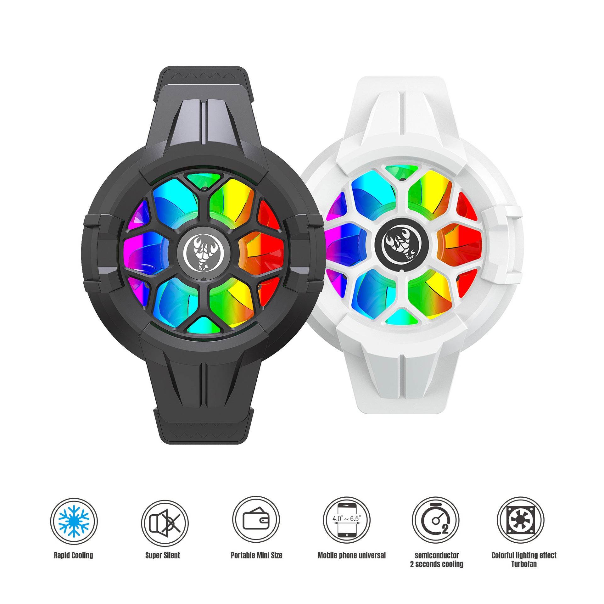 Extreme Wind Cooling Semiconductor Heat Dissipation Gaming Phone Original Heat Dissipation Clip Game Back Cooling