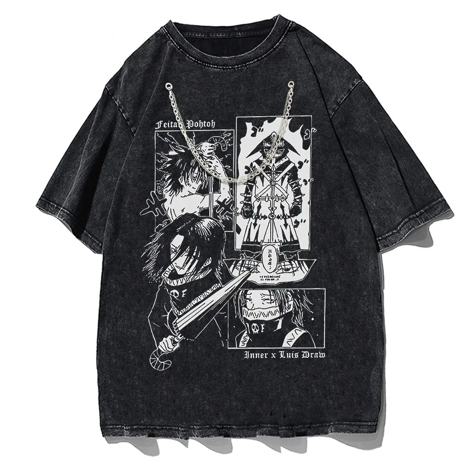Anime Casual Cotton Short Sleeve T-Shirt