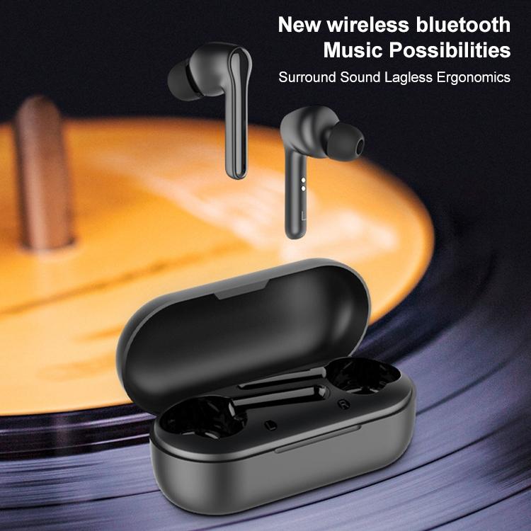 NNEIDS Low Latency Bluetooth 5.0 Gaming Earphones - Ete-52 Tws In-Ear - Black