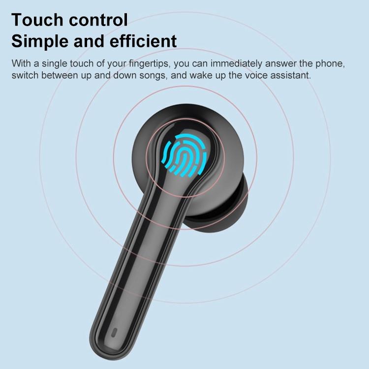 NNEIDS Low Latency Bluetooth 5.0 Gaming Earphones - Ete-52 Tws In-Ear - Black