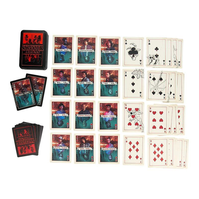 Stranger Things Playing Cards card game