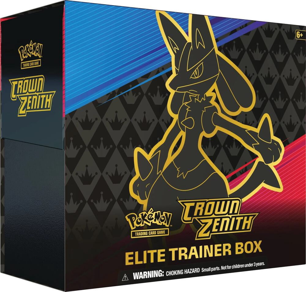 Pokemon Trading Cards: SAS12.5 Crown Zenith Elite Trainer Box