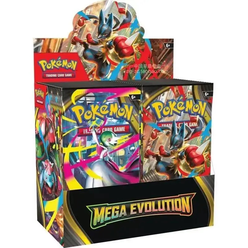 popular  Pokemon Trading Card PTCG English Version ME01 MEGA EVOLUTION Booster Box ETB Cards