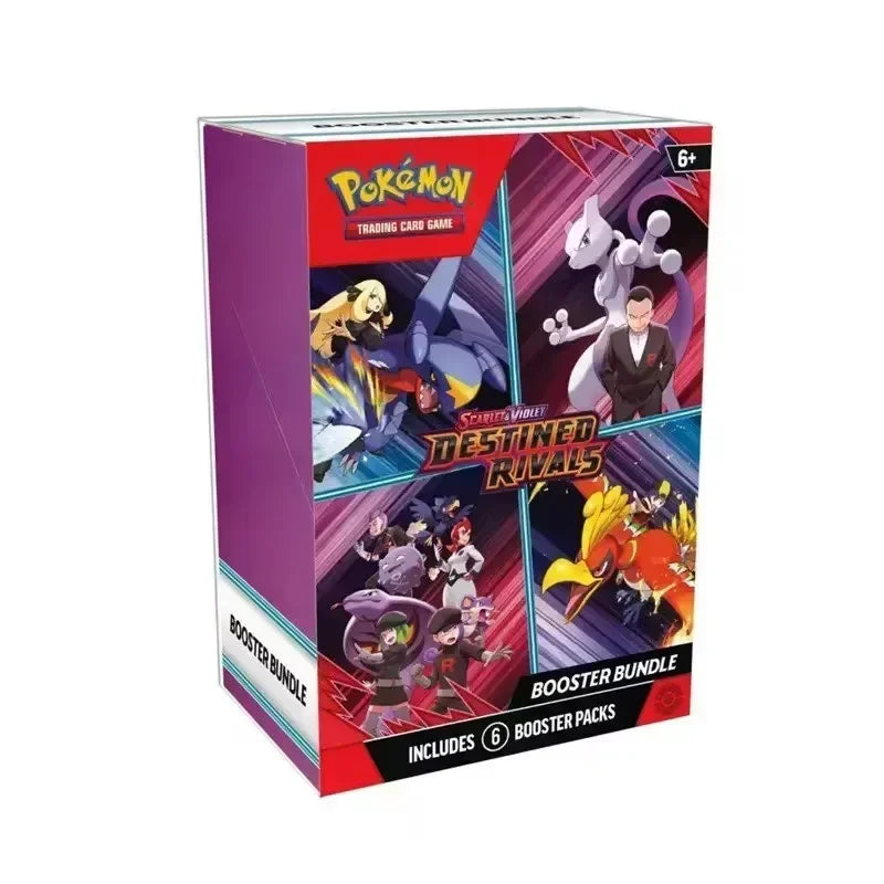 Pokemon Card V10 Booster Bundle Destined Rivals Prismatic Evolutions Scarlet Violet 151 English Booster Transaction Cards Gifts