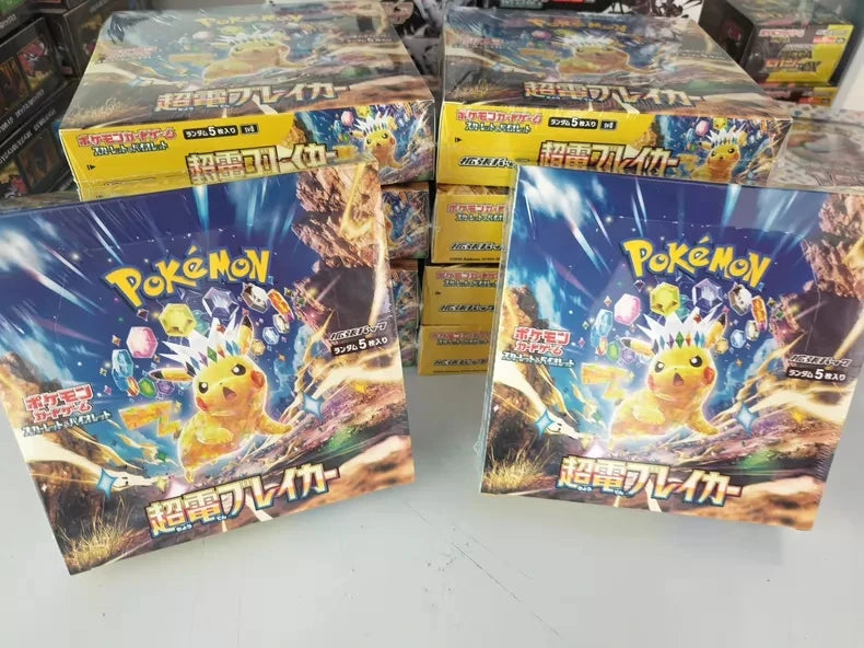 Pokemon Sv8 Booster Pack Trading Anime Card Ptcg SV series Japanese Version Collection Cards Single Pack Toy Birthday Gifts