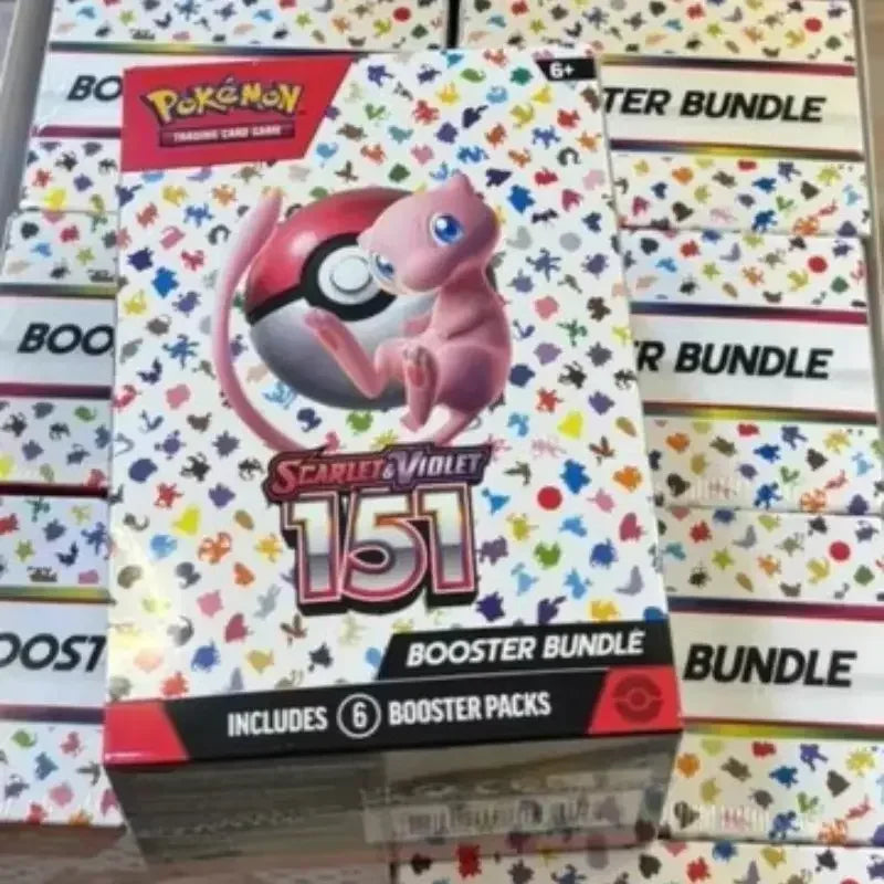 Pokemon Card V10 Booster Bundle Destined Rivals Prismatic Evolutions Scarlet Violet 151 English Booster Transaction Cards Gifts
