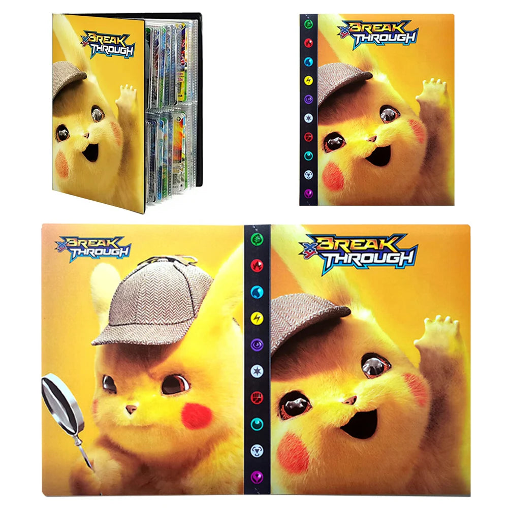 Pokemon Charizard Cards Album Book 240PCS Pok é mon Game Card Album VMAX GX EX Holder Collection Binder Folder Gift Toy Party