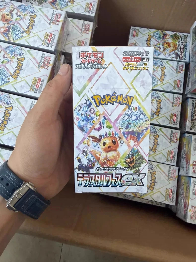 Pokemon Sv8 Booster Pack Trading Anime Card Ptcg SV series Japanese Version Collection Cards Single Pack Toy Birthday Gifts