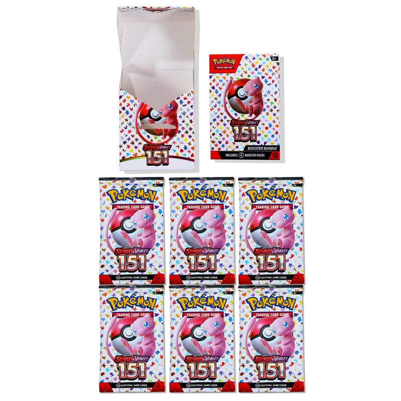 Poke  mon Card V10 Booster Bundle Destined Rivals Prismatic Evolutions Scarlet Violet 151 English ME02 Booster Cards Gifts--