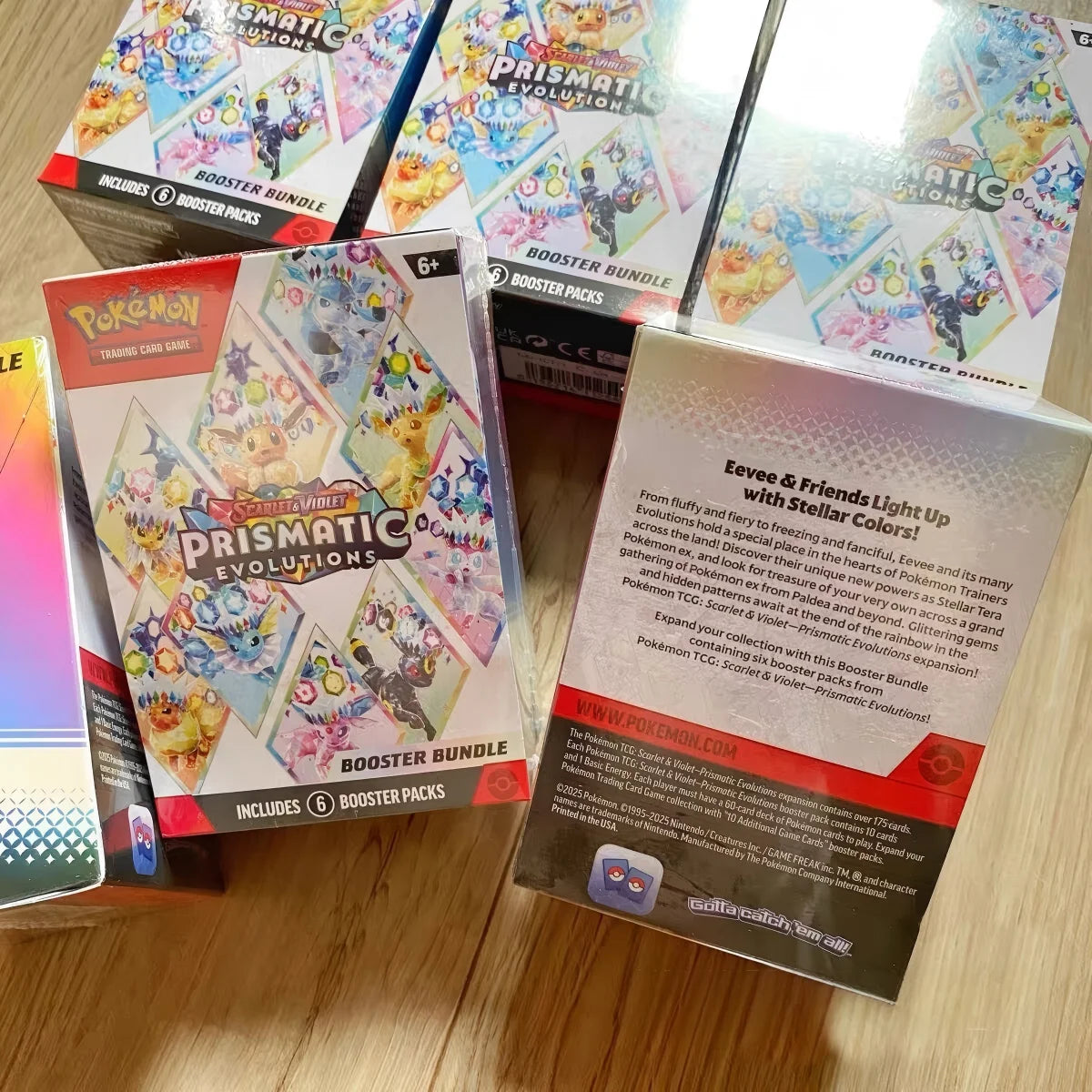 Pokemon Card V10 Booster Bundle Destined Rivals Prismatic Evolutions Scarlet Violet 151 English Booster Transaction Cards Gifts