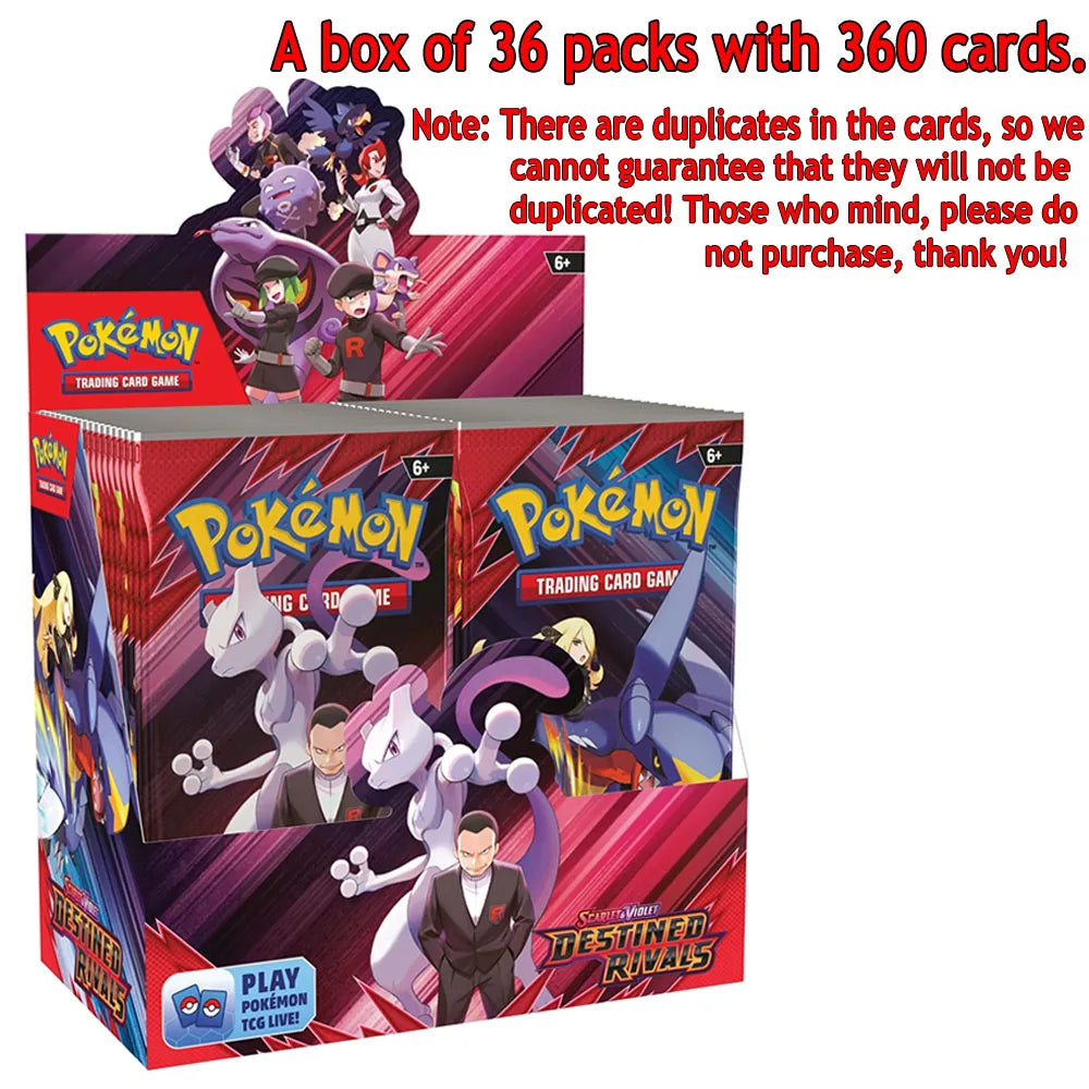 Pokemon TCG Booster Box Set, 36 Packs with 360 Cards, Kids and Collectors Gift