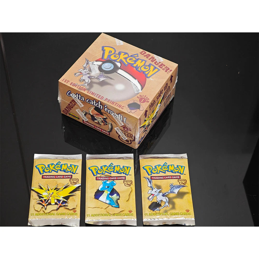 Pokemon Cards 36Packs 1ST Edition Classic Base Set Proxy Cards PKM Games Board Games Whole Set Card Collection Toys Gifts New