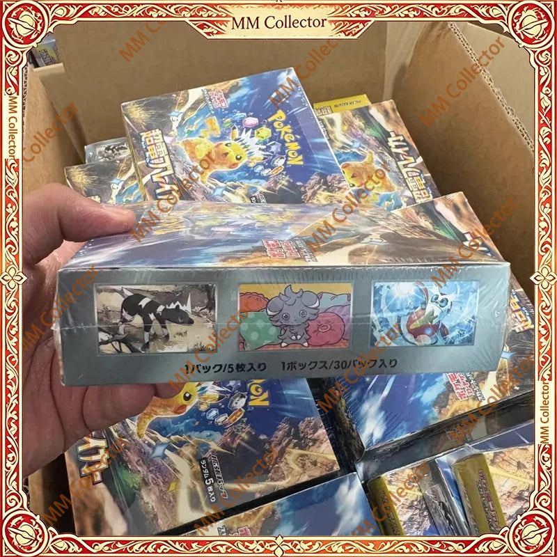 Pokemon Sv8 Booster Pack Trading Anime Card Ptcg SV series Japanese Version Collection Cards Single Pack Toy Birthday Gifts