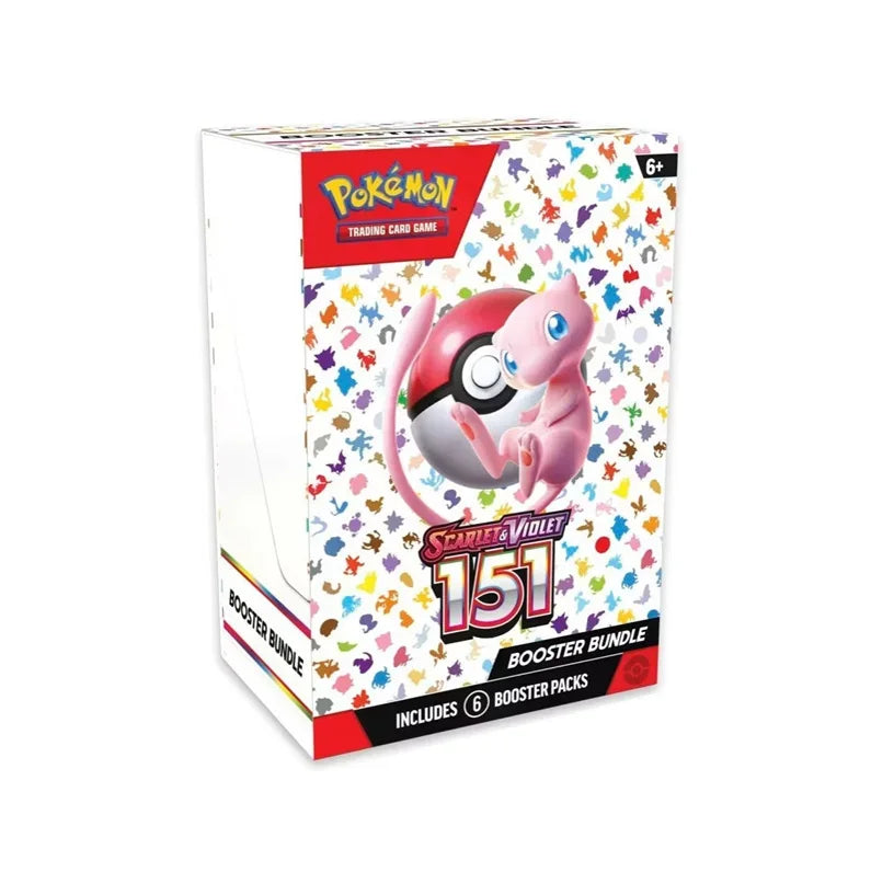 HOT Pokemon Card v10 Booster bundle Destined Rivals Prismatic Evolutions Scarlet Violet 151 English ME02 Booster Cards Gifts--