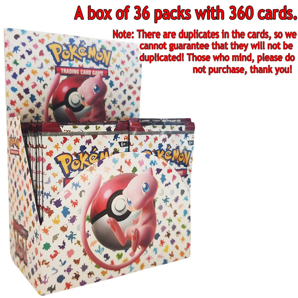 Pokemon TCG Booster Box Set, 36 Packs with 360 Cards, Kids and Collectors Gift