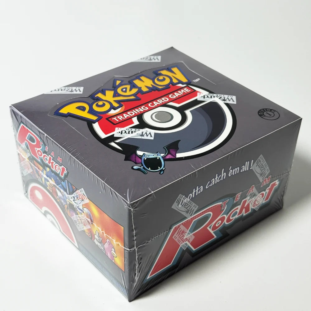 Pokemon Base Set Booster Packs PTCG English Classic 1st Old Edition Proxy Charizrd Blastoise Venusaur Collectible Toy Gift Cards