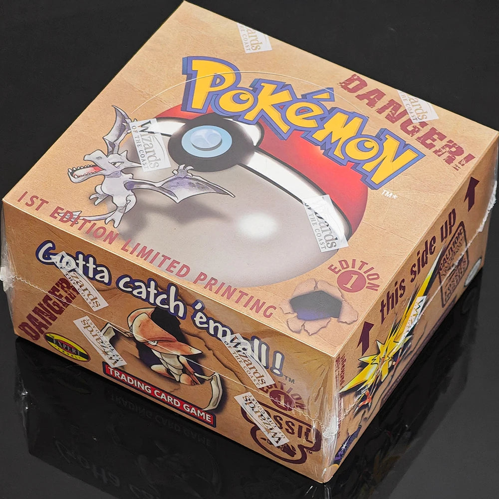 Pokemon Cards 36Packs 1ST Edition Classic Base Set Proxy Cards PKM Games Board Games Whole Set Card Collection Toys Gifts New