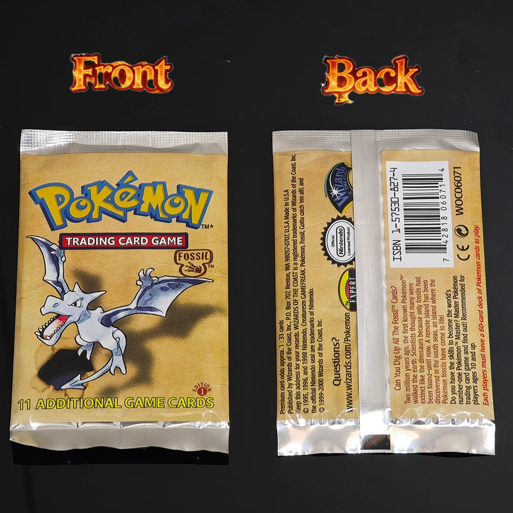 Pokemon Cards 36Packs 1ST Edition Classic Base Set Proxy Cards PKM Games Board Games Whole Set Card Collection Toys Gifts New