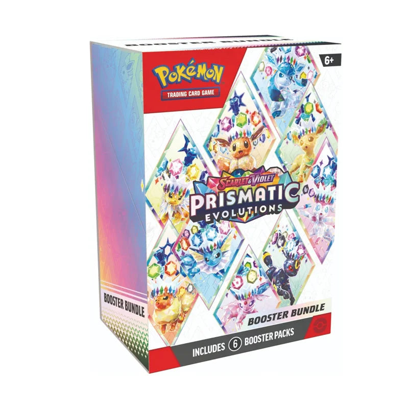 HOT Pokemon Card v10 Booster bundle Destined Rivals Prismatic Evolutions Scarlet Violet 151 English ME02 Booster Cards Gifts--