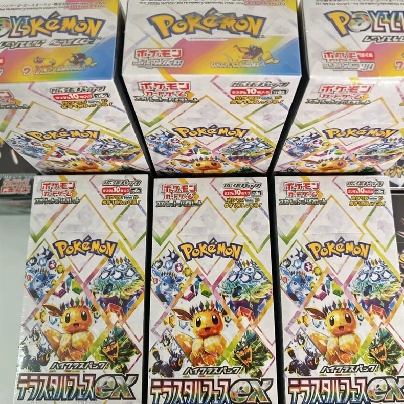 Pokemon Sv8 Booster Pack Trading Anime Card Ptcg SV series Japanese Version Collection Cards Single Pack Toy Birthday Gifts
