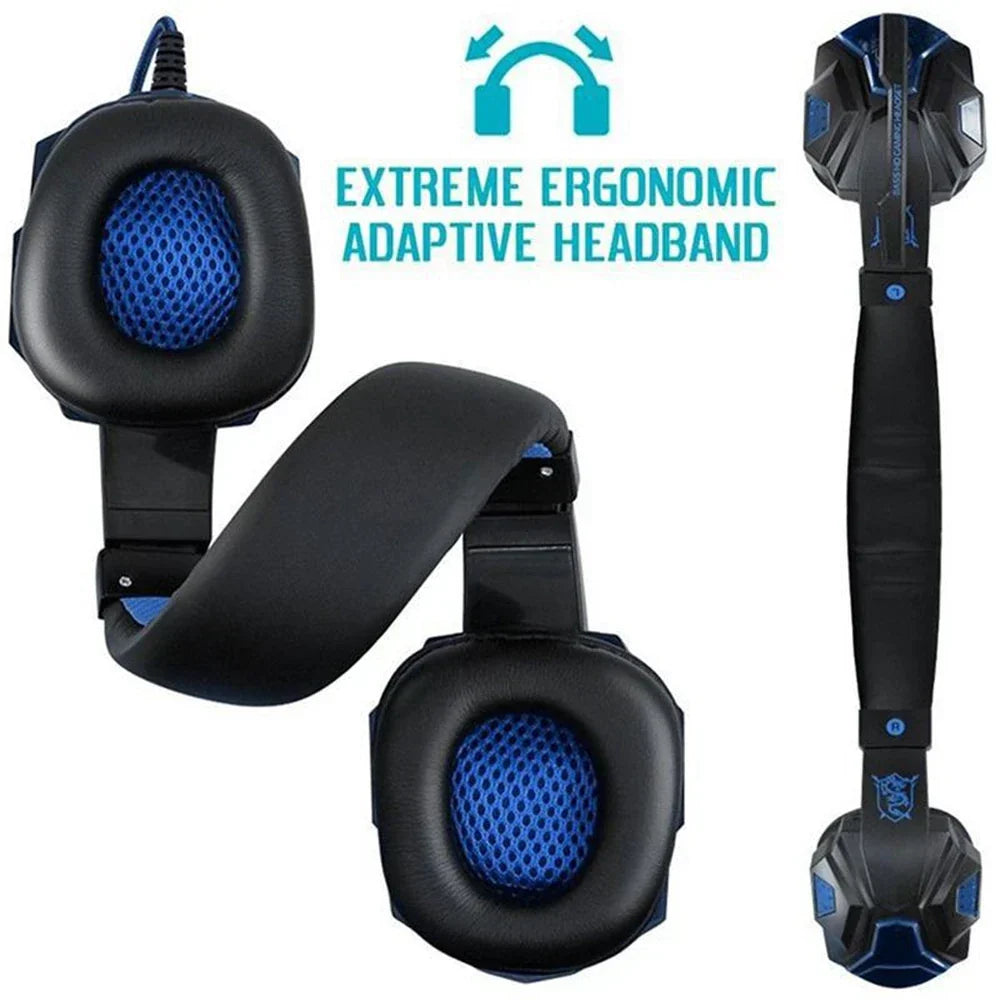 Wired Gaming Headset With Noise Cancelling Microphone