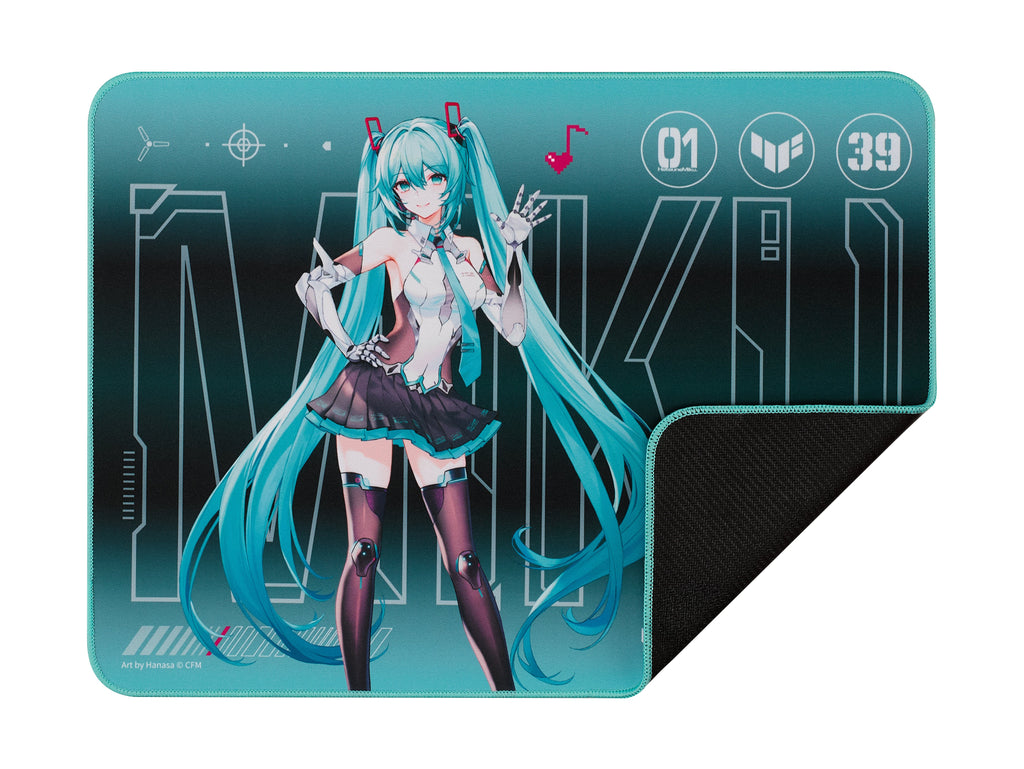 ASUS TUF Gaming P1 Hatsune Miku Edition Gaming mouse pad Turquoise