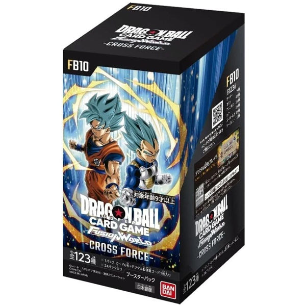 Dragon Ball FB-10 Cross Force Booster Box - Japanese