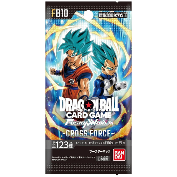 Dragon Ball FB-10 Cross Force Booster Box - Japanese