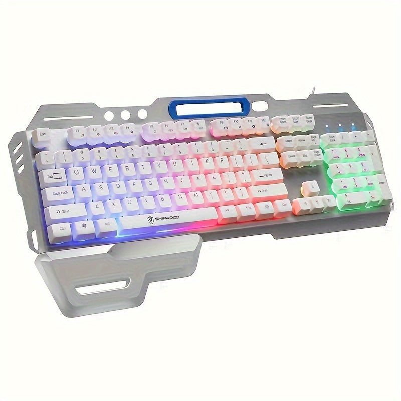 NNETM Wired Gaming Keyboard and Mouse Combo RGB Adjustable DPI