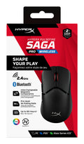 HyperX Pulsefire Saga Pro Wireless Gaming Mouse (Black)