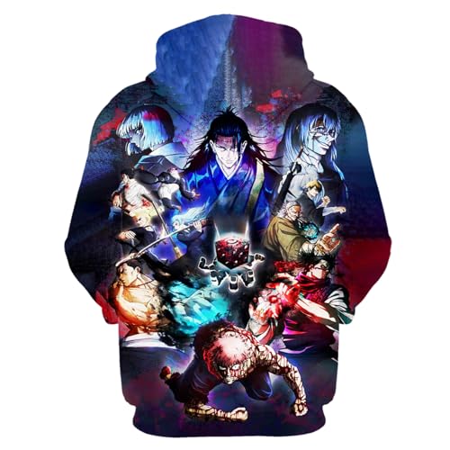 Jujutsu Kaisen Anime Theme 3D Hoodie