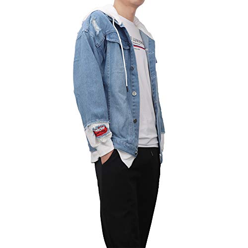 Anime Jacket - Jujutsu Kaisen Hoodies – Gojo Satoru Denim Hoodie | Anime Streetwear for JJK Fans