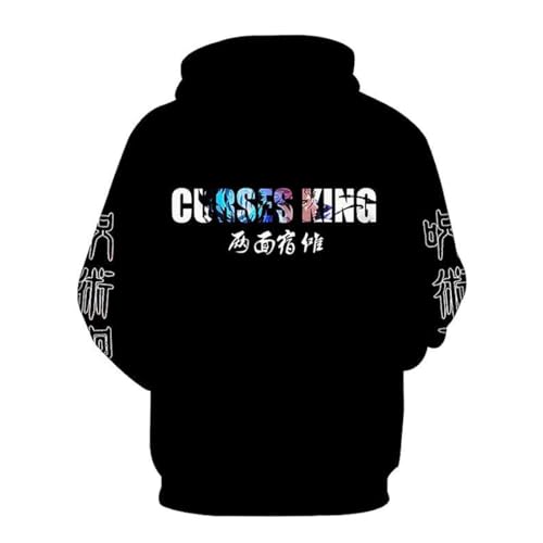 Jujutsu Kaisen Hoodies – Sukuna Cotton Hoodie | King of Curses Anime Apparel