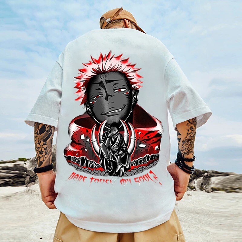 Jujutsu Kaisen Sukuna Soul Touching T Shirt
