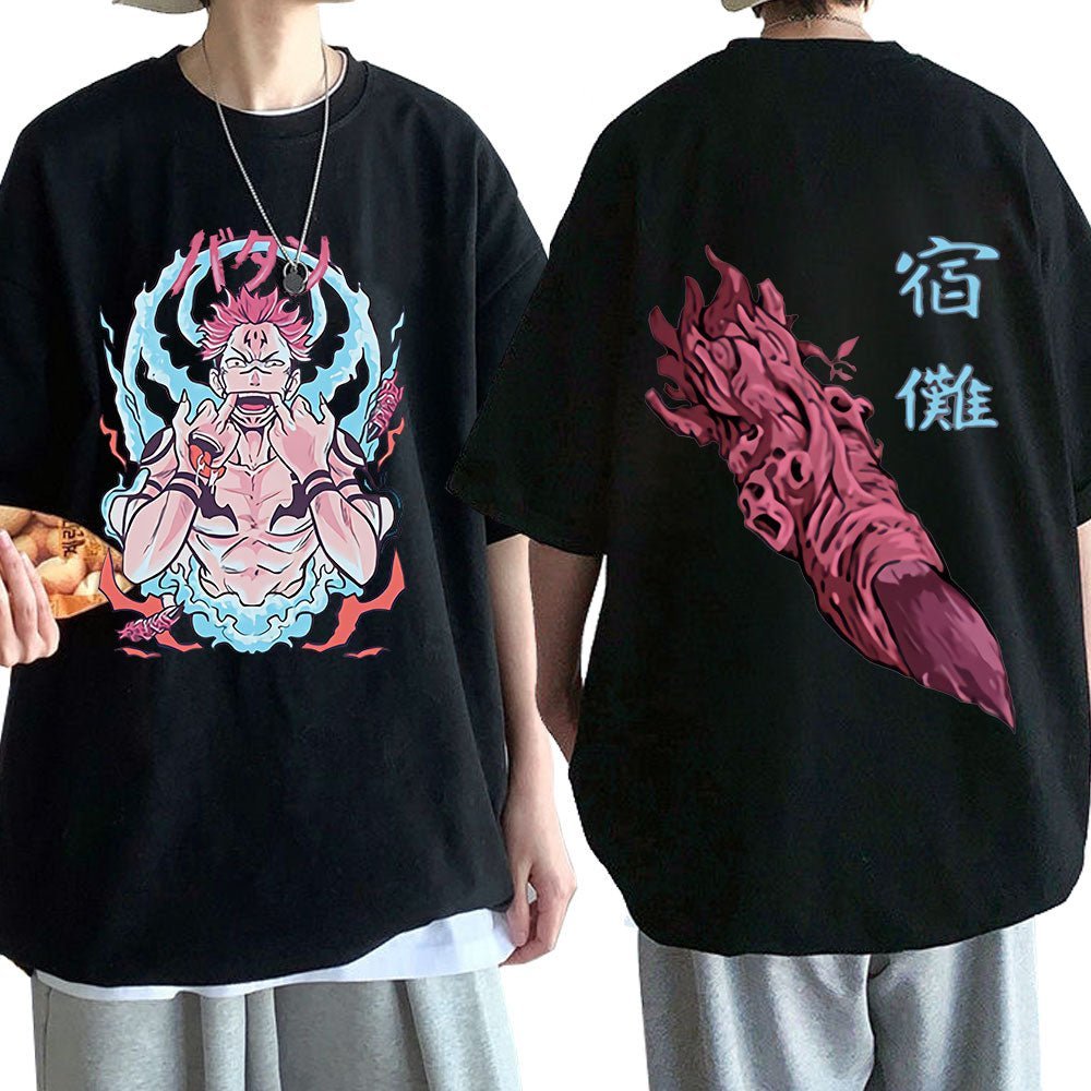 Ryomen Sukuna Finger Mode T-Shirt